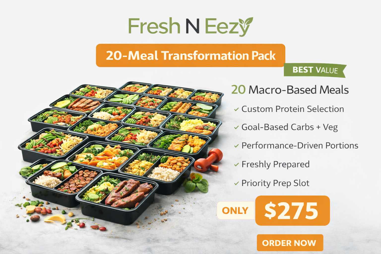 The 20-Meal Transformation Pack